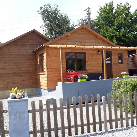 Le Chalet Castor - Camping International - Bomal - Durbuy Ngoại thất bức ảnh